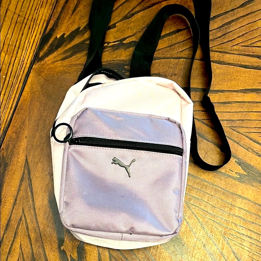 Puma Women's Pink and Purple Crossbody Bag